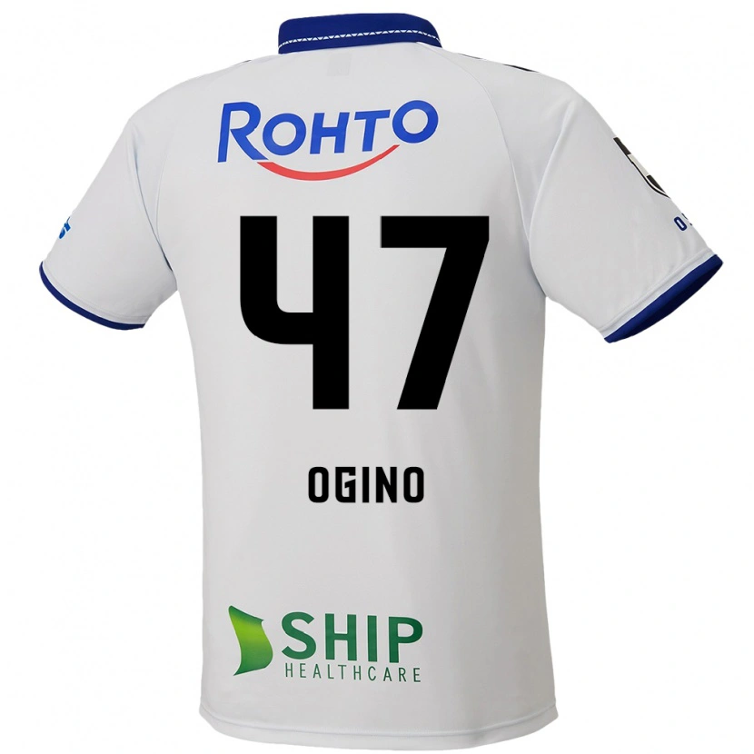 Danxen Damen Motonobu Ogino #47 Blau Weiß Schwarz Auswärtstrikot Trikot 2025/26 T-Shirt Schweiz