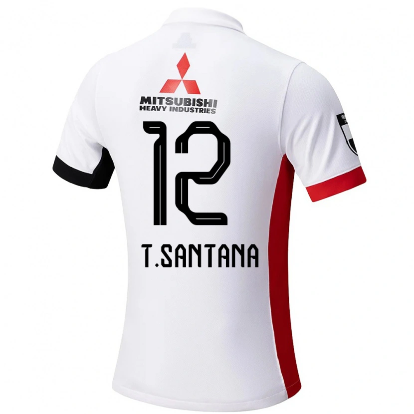 Danxen Damen Thiago #12 Weiß Schwarz Auswärtstrikot Trikot 2025/26 T-Shirt Schweiz
