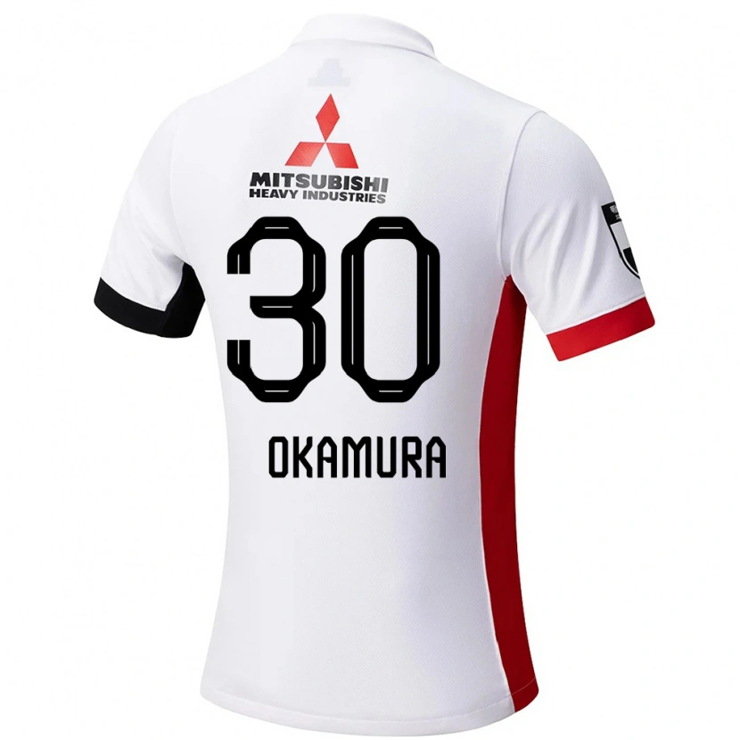 Danxen Damen Raika Okamura #30 Weiß Schwarz Auswärtstrikot Trikot 2025/26 T-Shirt Schweiz