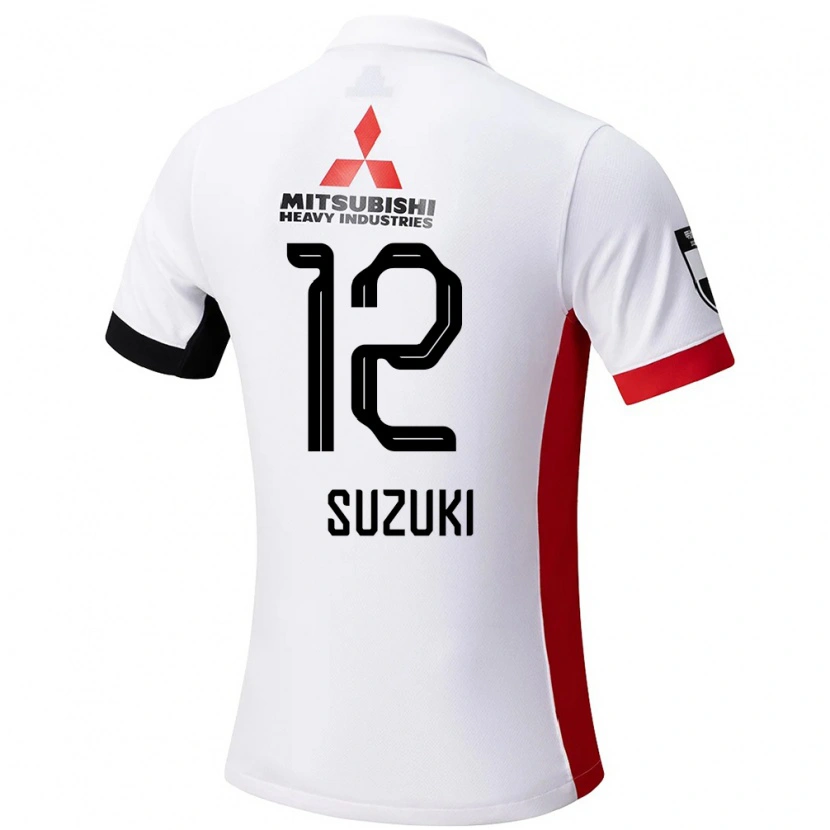 Danxen Damen Zion Suzuki #12 Weiß Schwarz Auswärtstrikot Trikot 2025/26 T-Shirt Schweiz