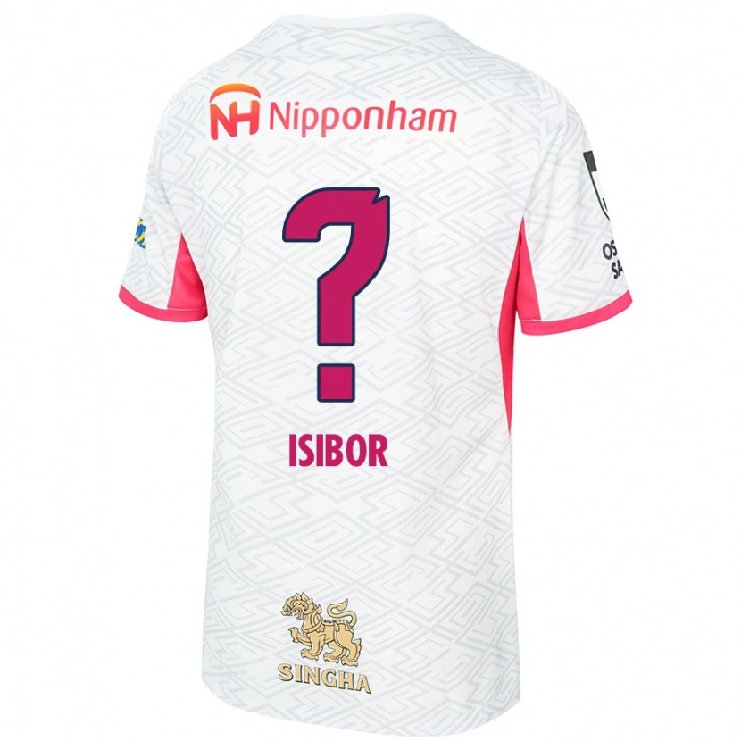 Danxen Damen Ken Isibor #0 Sakura Rosa Weiß Auswärtstrikot Trikot 2025/26 T-Shirt Schweiz