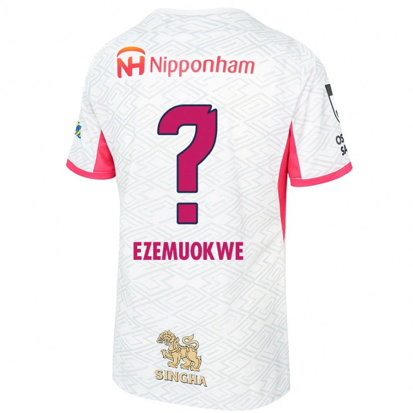 Danxen Damen Chimezie Kai Ezemuokwe #0 Sakura Rosa Weiß Auswärtstrikot Trikot 2025/26 T-Shirt Schweiz