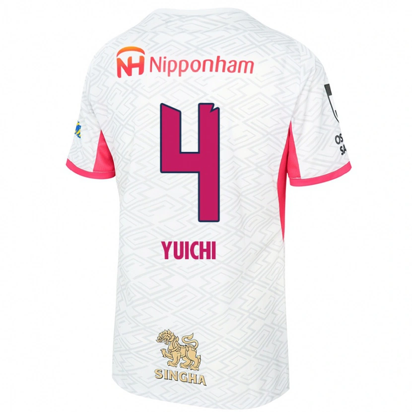 Danxen Damen Yuichi Hirano #4 Sakura Rosa Weiß Auswärtstrikot Trikot 2025/26 T-Shirt Schweiz