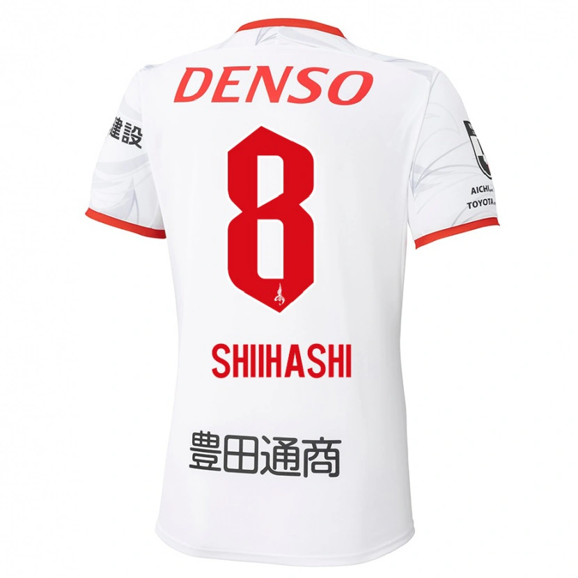 Danxen Damen Keiya Shiihashi #8 Rot Gelb Auswärtstrikot Trikot 2025/26 T-Shirt Schweiz