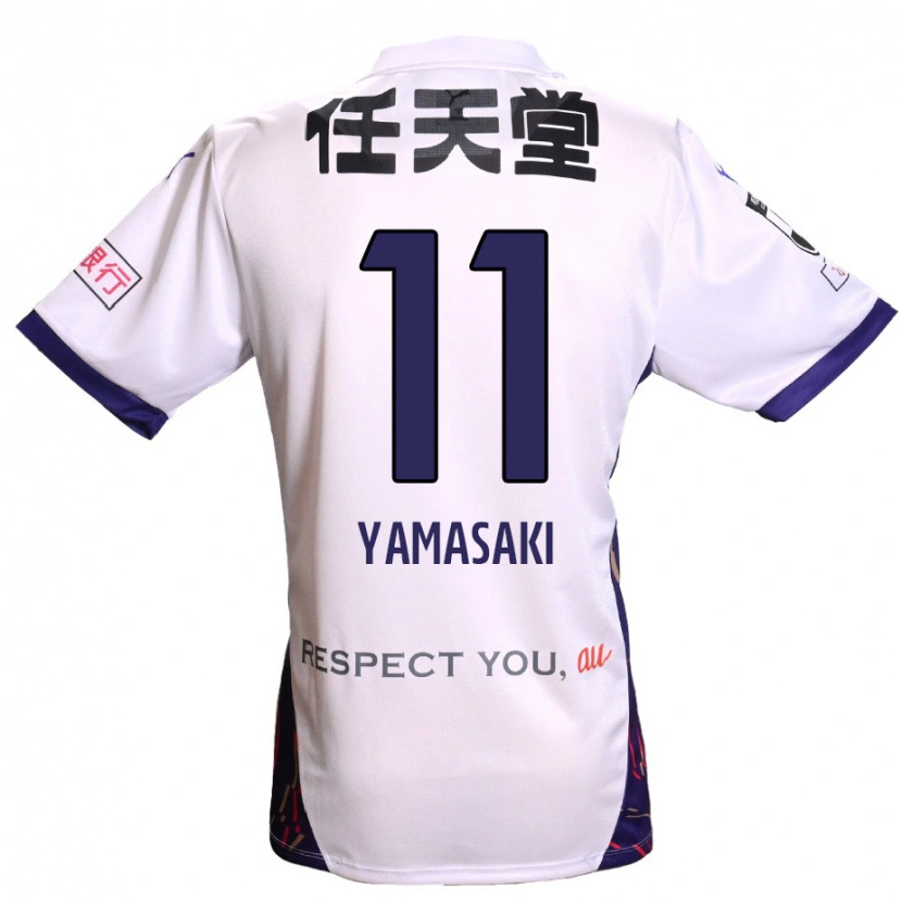 Danxen Damen Ryogo Yamasaki #11 Lila Weiß Schwarz Auswärtstrikot Trikot 2025/26 T-Shirt Schweiz