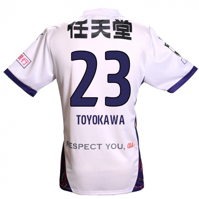 Danxen Damen Yuta Toyokawa #23 Lila Weiß Schwarz Auswärtstrikot Trikot 2025/26 T-Shirt Schweiz