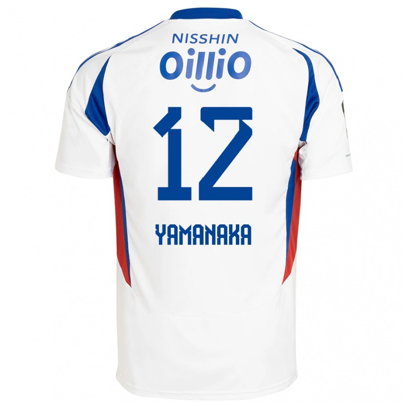 Danxen Damen Yuki Yamanaka #12 Königsblau Weiß Auswärtstrikot Trikot 2025/26 T-Shirt Schweiz