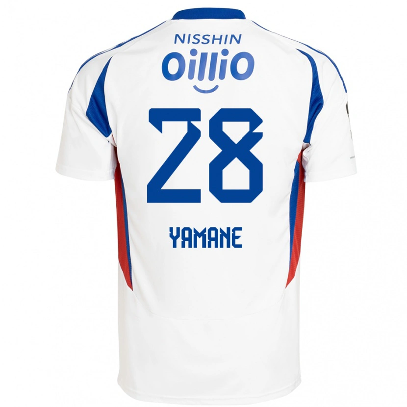 Danxen Damen Riku Yamane #28 Königsblau Weiß Auswärtstrikot Trikot 2025/26 T-Shirt Schweiz