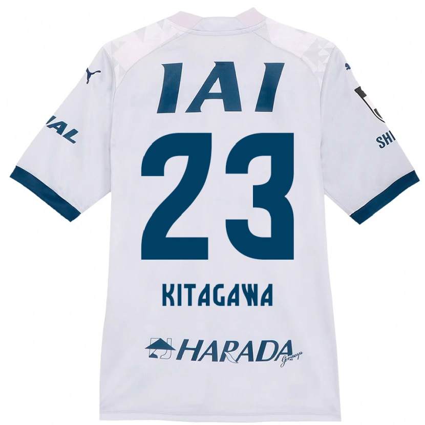 Danxen Damen Koya Kitagawa #23 Weiß Königsblau Auswärtstrikot Trikot 2025/26 T-Shirt Schweiz