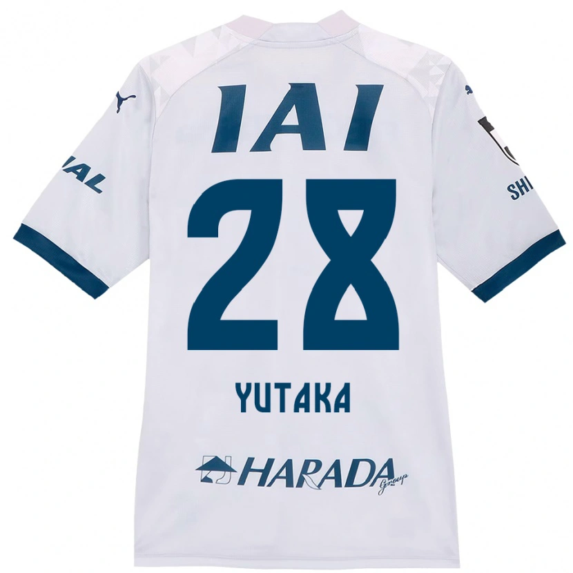 Danxen Damen Yutaka Yoshida #28 Weiß Königsblau Auswärtstrikot Trikot 2025/26 T-Shirt Schweiz