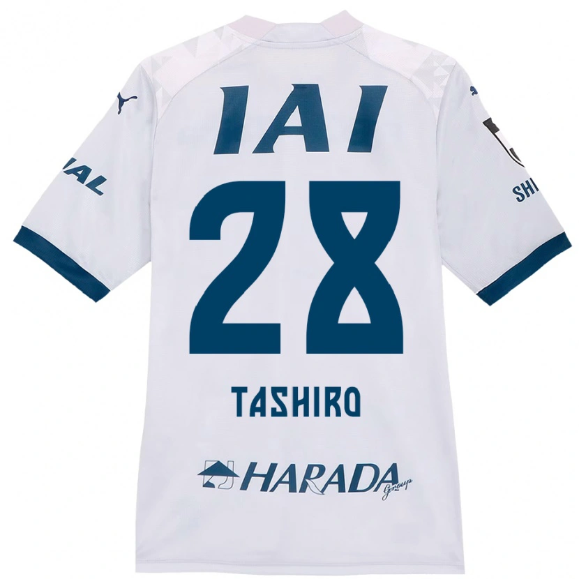 Danxen Damen Hiroto Tashiro #28 Weiß Königsblau Auswärtstrikot Trikot 2025/26 T-Shirt Schweiz