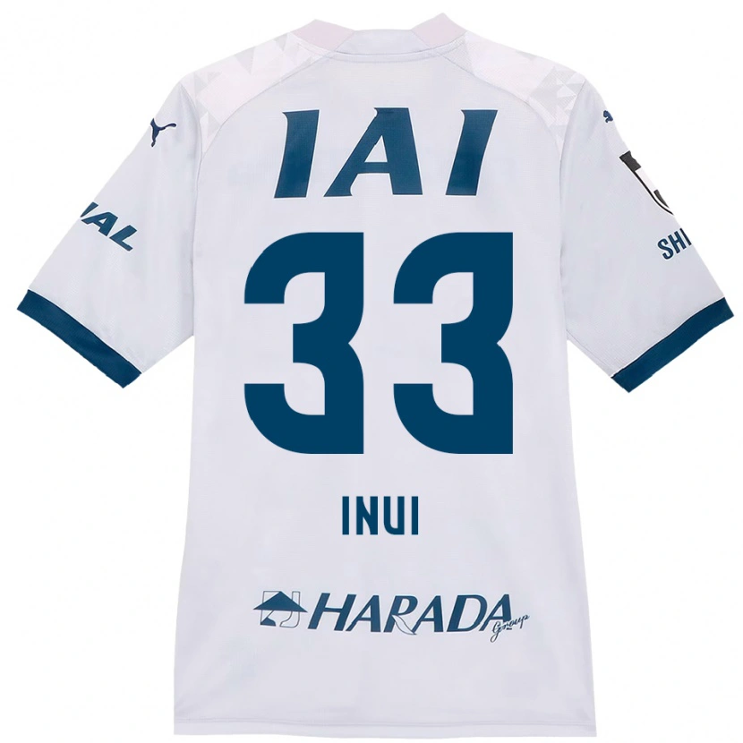 Danxen Damen Takashi Inui #33 Weiß Königsblau Auswärtstrikot Trikot 2025/26 T-Shirt Schweiz