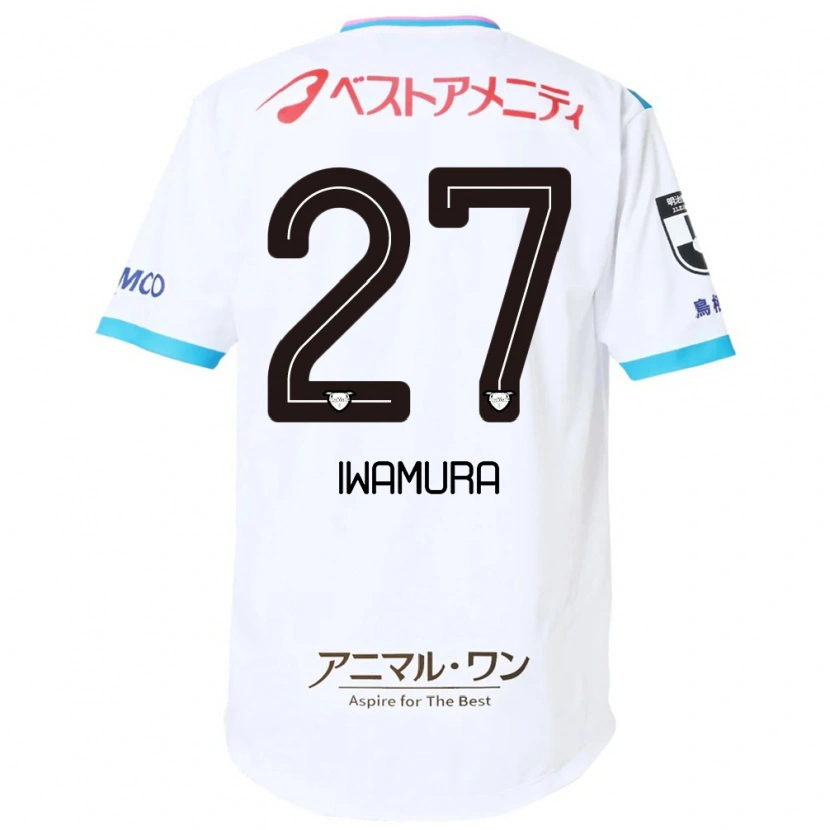 Danxen Damen Junnosuke Iwamura #27 Blau Rosa Auswärtstrikot Trikot 2025/26 T-Shirt Schweiz