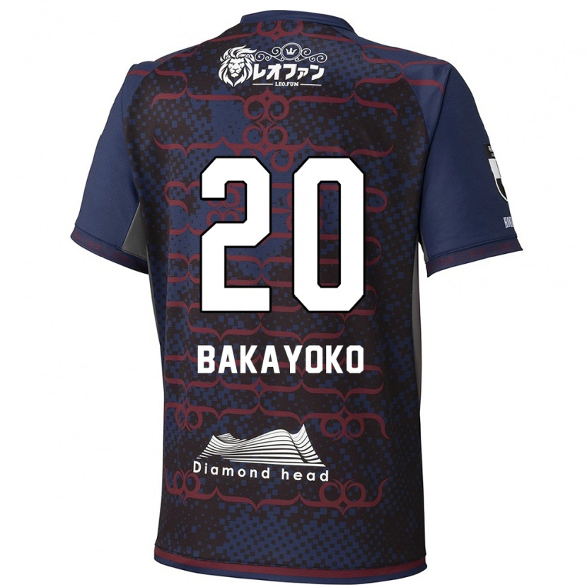 Danxen Damen Amadou Bakayoko #20 Blau Rot Auswärtstrikot Trikot 2025/26 T-Shirt Schweiz