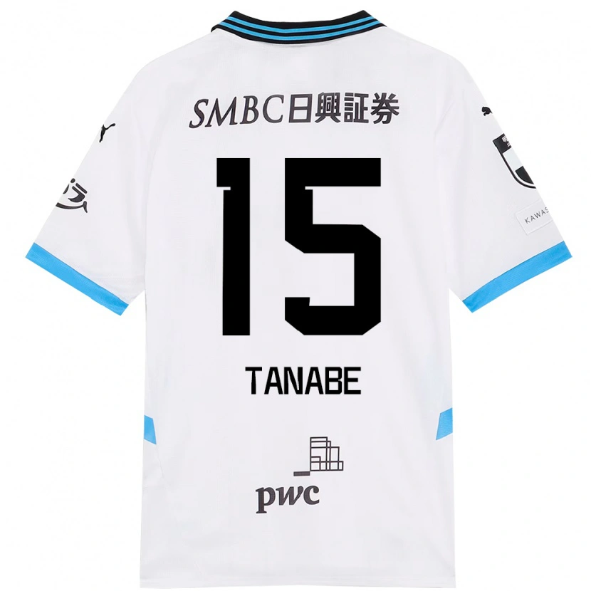Danxen Damen Shuto Tanabe #15 Himmelblau Schwarz Auswärtstrikot Trikot 2025/26 T-Shirt Schweiz