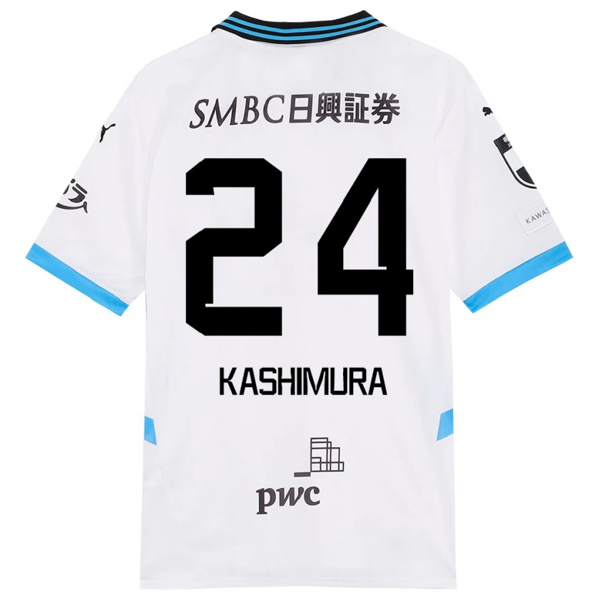 Danxen Damen Ryota Kashimura #24 Himmelblau Schwarz Auswärtstrikot Trikot 2025/26 T-Shirt Schweiz