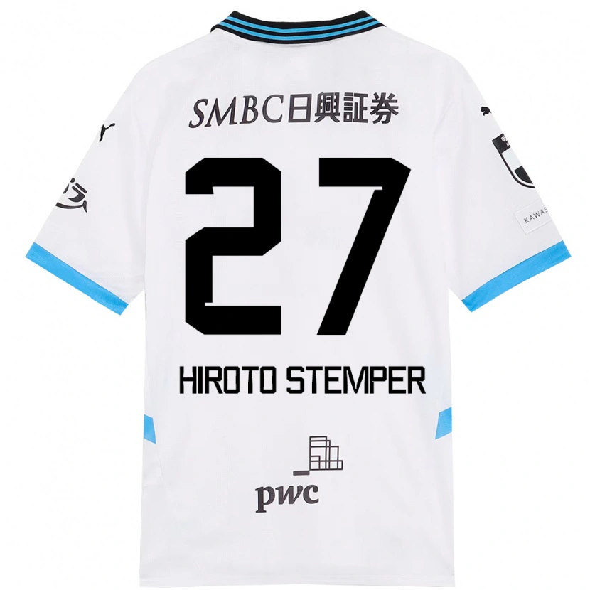Danxen Damen Luka Hiroto Stemper #27 Himmelblau Schwarz Auswärtstrikot Trikot 2025/26 T-Shirt Schweiz