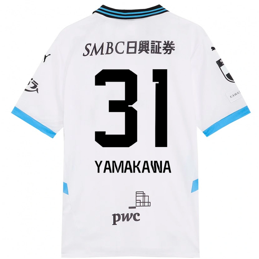 Danxen Damen Yohei Yamakawa #31 Himmelblau Schwarz Auswärtstrikot Trikot 2025/26 T-Shirt Schweiz