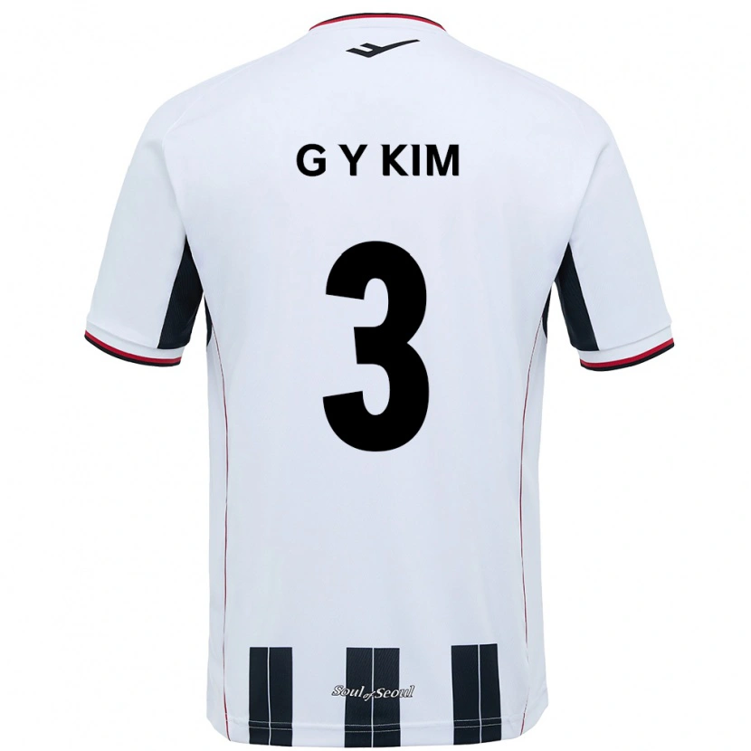 Danxen Damen Yu-Geon Kim #3 Schwarz Rot Auswärtstrikot Trikot 2025/26 T-Shirt Schweiz