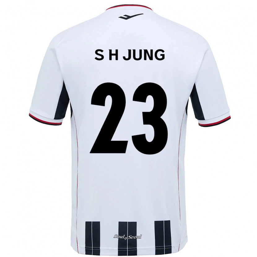 Danxen Damen Hyeon-Soo Jung #23 Schwarz Rot Auswärtstrikot Trikot 2025/26 T-Shirt Schweiz