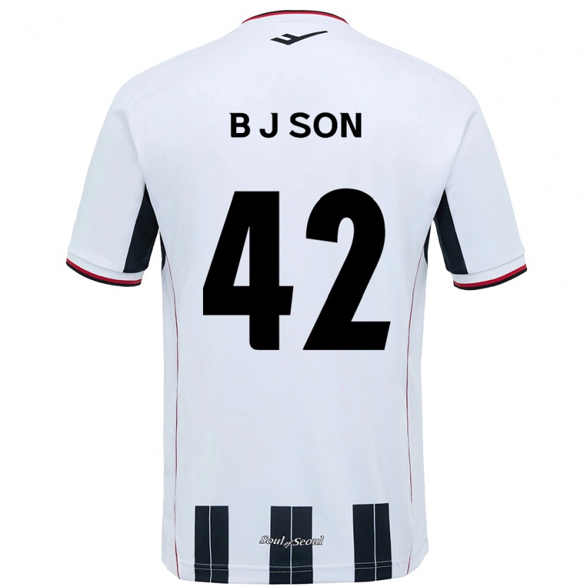 Danxen Damen Jeong-Beom Son #42 Schwarz Rot Auswärtstrikot Trikot 2025/26 T-Shirt Schweiz