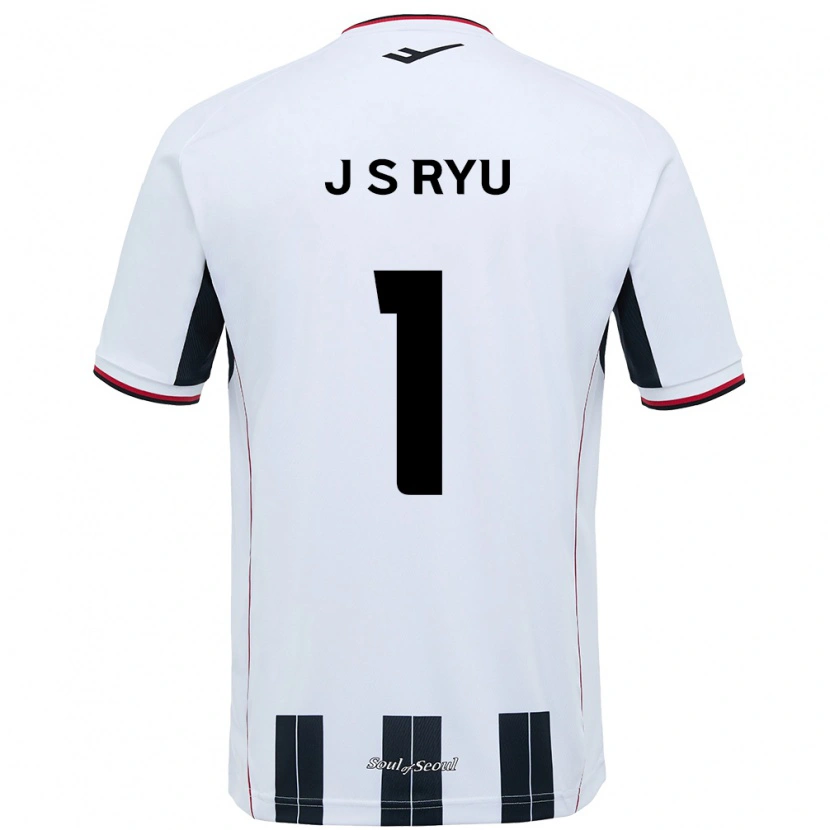 Danxen Damen Ryu Ji-Soo #1 Schwarz Rot Auswärtstrikot Trikot 2025/26 T-Shirt Schweiz