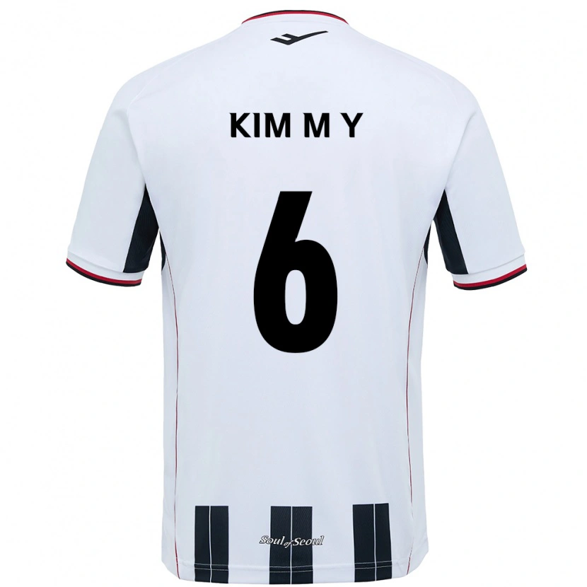 Danxen Damen Kim Mi-Yeon #6 Schwarz Rot Auswärtstrikot Trikot 2025/26 T-Shirt Schweiz