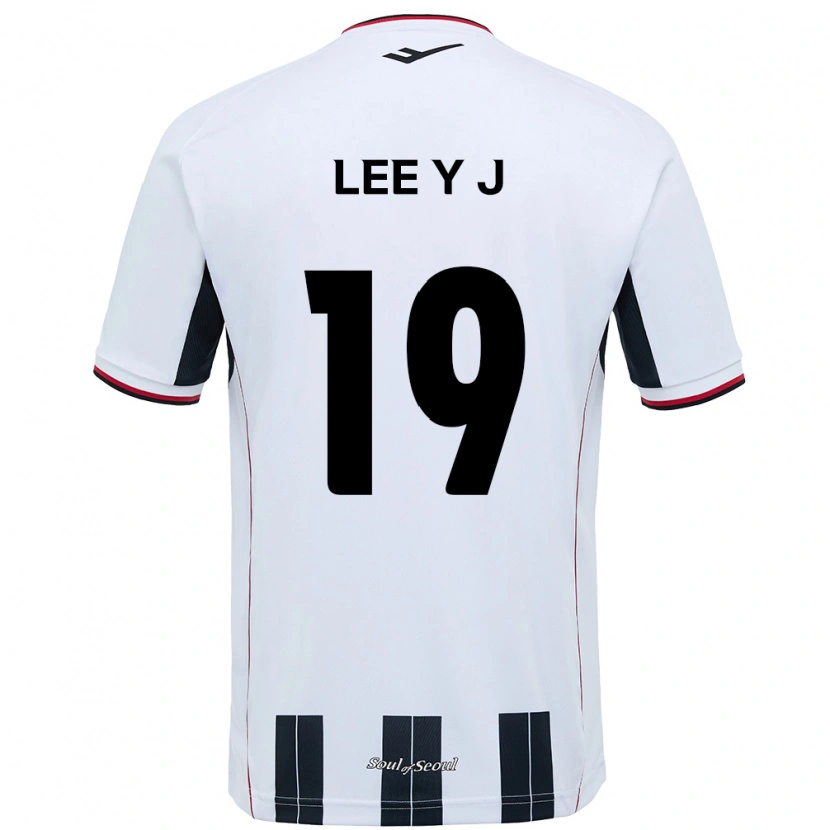 Danxen Damen Lee Ye-Jin #19 Schwarz Rot Auswärtstrikot Trikot 2025/26 T-Shirt Schweiz