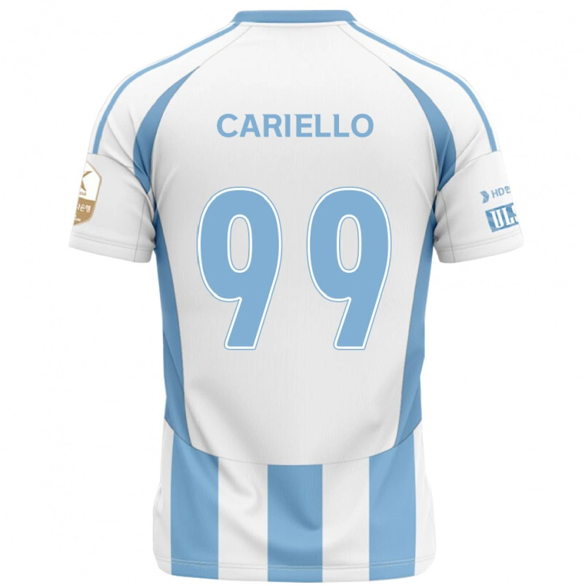 Danxen Damen Yago Cariello #99 Königsblau Gelb Auswärtstrikot Trikot 2025/26 T-Shirt Schweiz