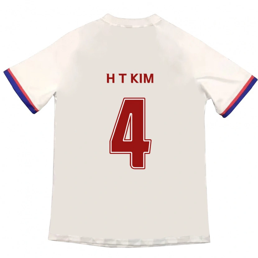 Danxen Damen Tae-Han Kim #4 Königsblau Rot Auswärtstrikot Trikot 2025/26 T-Shirt Schweiz