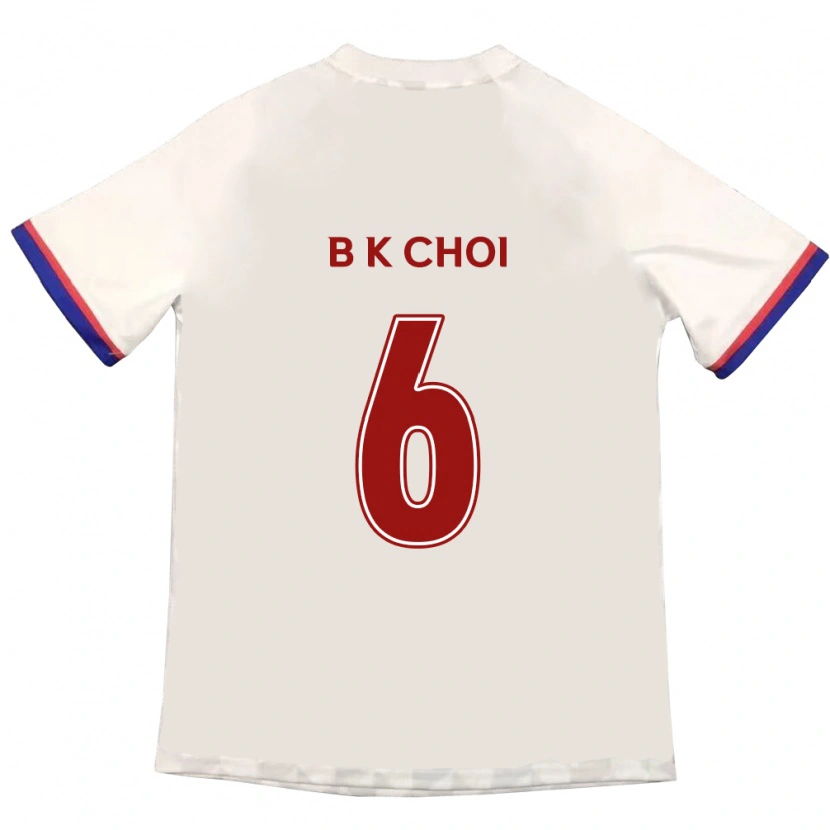Danxen Damen Kyu-Baek Choi #6 Königsblau Rot Auswärtstrikot Trikot 2025/26 T-Shirt Schweiz
