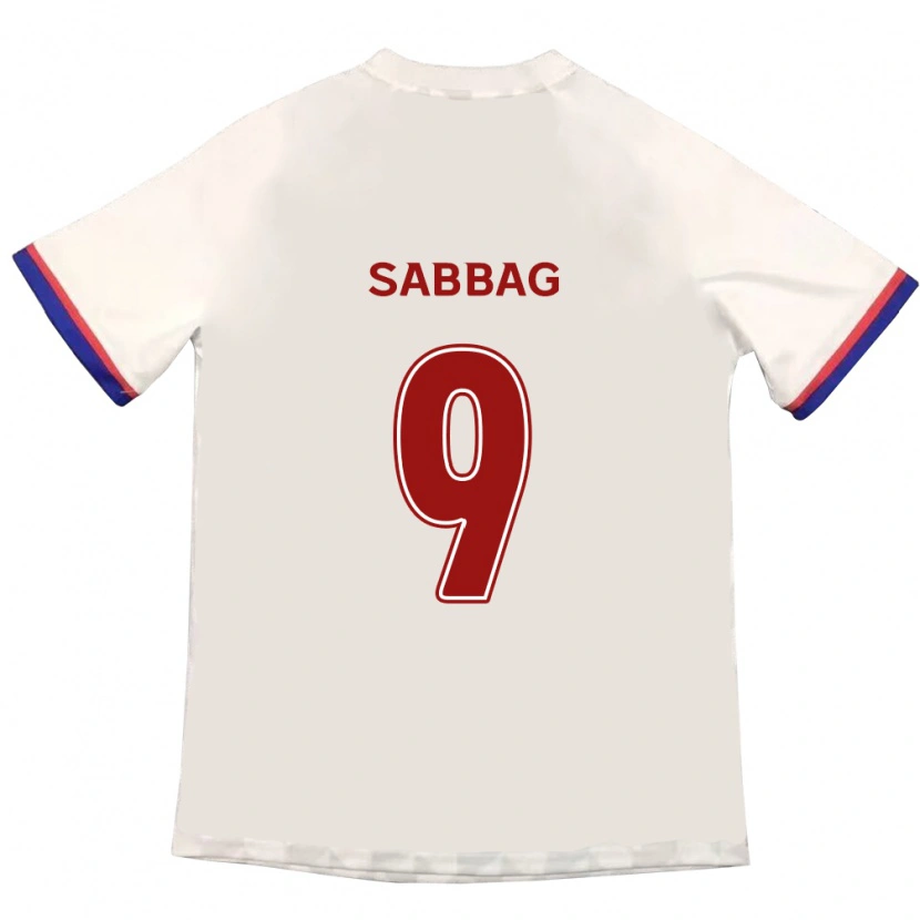 Danxen Damen Pablo Sabbag #9 Königsblau Rot Auswärtstrikot Trikot 2025/26 T-Shirt Schweiz