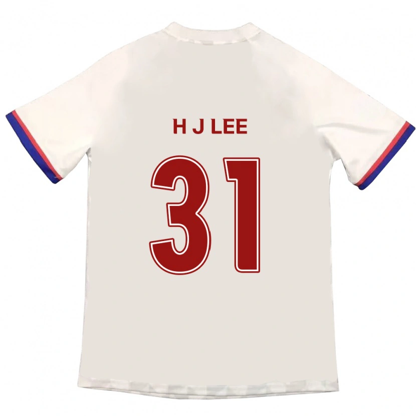 Danxen Damen Jae-Hoon Lee #31 Königsblau Rot Auswärtstrikot Trikot 2025/26 T-Shirt Schweiz