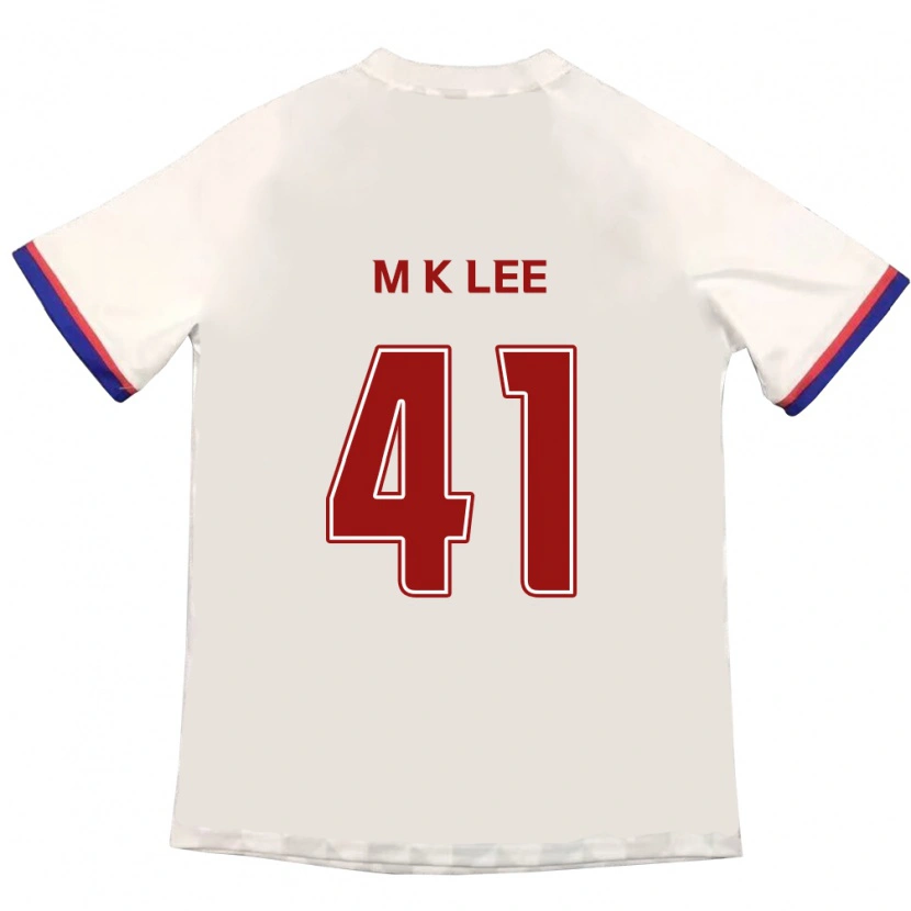 Danxen Damen Kyung-Min Lee #41 Königsblau Rot Auswärtstrikot Trikot 2025/26 T-Shirt Schweiz