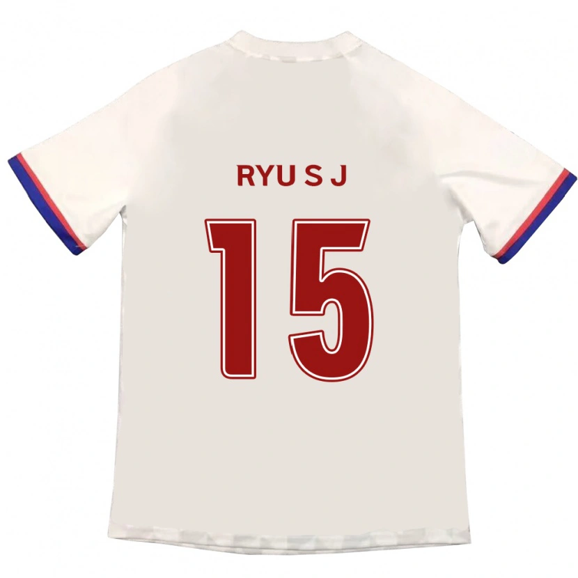 Danxen Damen Ryu Soo-Jung #15 Königsblau Rot Auswärtstrikot Trikot 2025/26 T-Shirt Schweiz