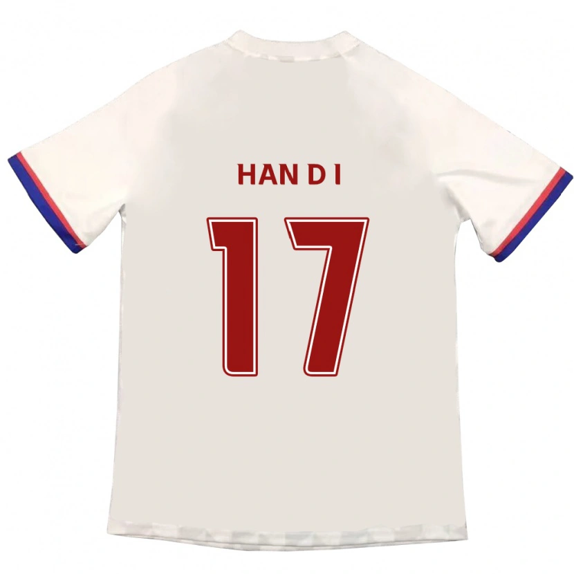 Danxen Damen Han Da-In #17 Königsblau Rot Auswärtstrikot Trikot 2025/26 T-Shirt Schweiz