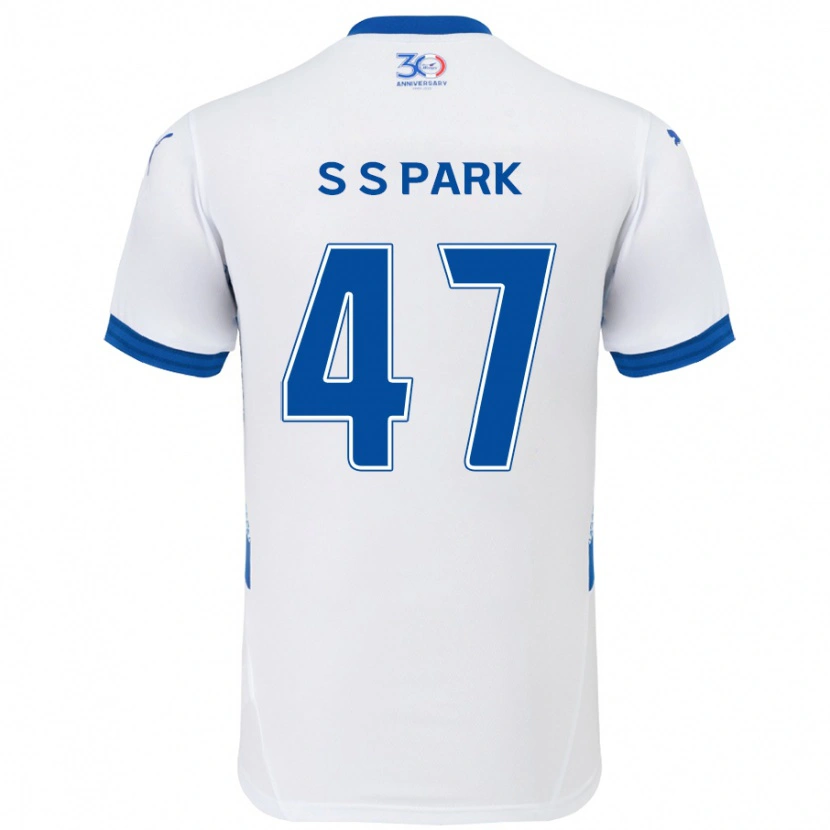 Danxen Damen Seung-Soo Park #47 Königsblau Weiß Auswärtstrikot Trikot 2025/26 T-Shirt Schweiz