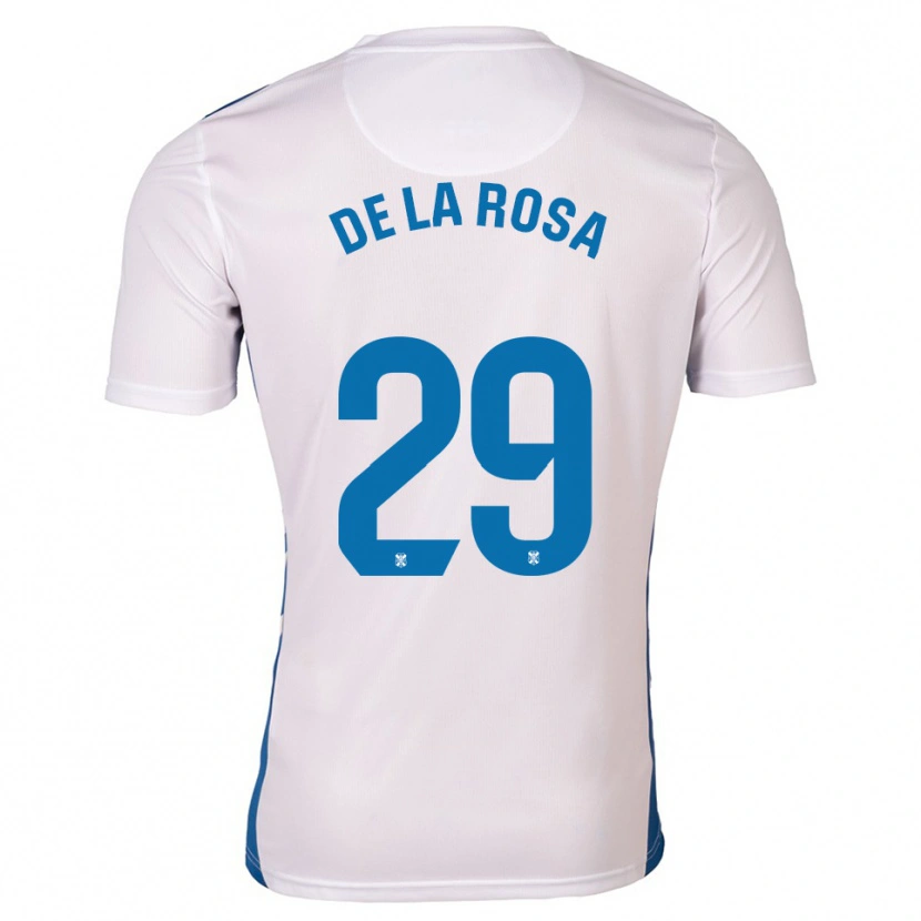 Danxen Damen Raúl De La Rosa #29 Weiß Blau Heimtrikot Trikot 2025/26 T-Shirt Schweiz