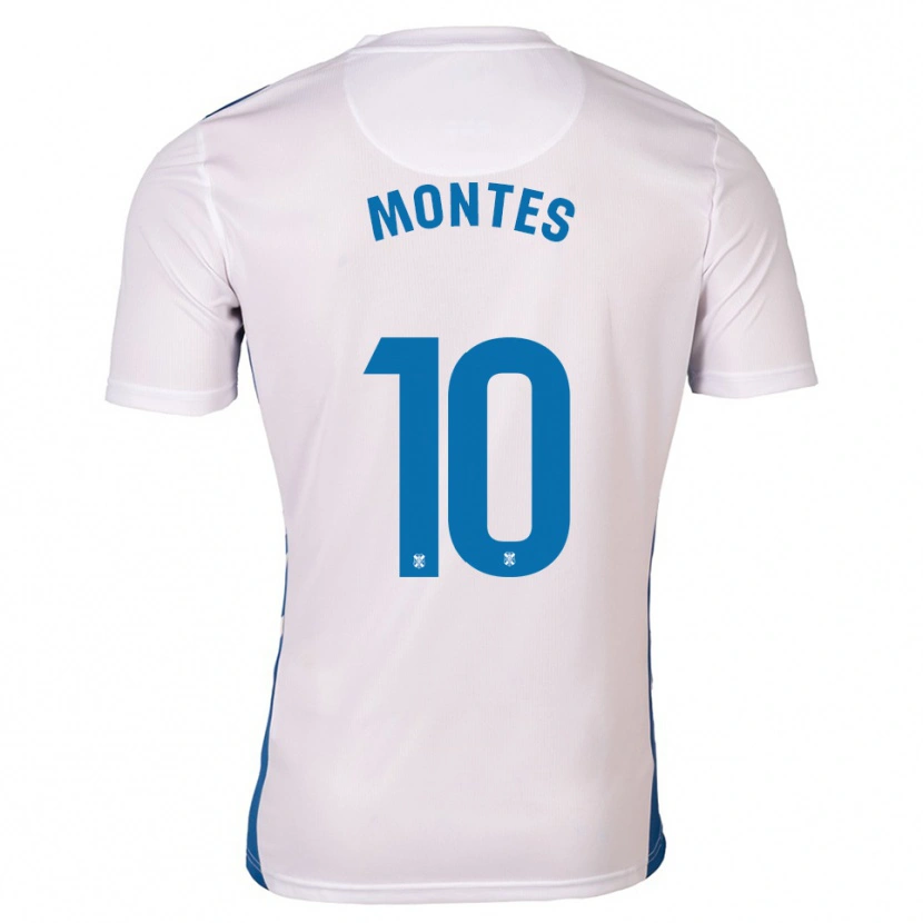 Danxen Damen Cris Montes #10 Weiß Blau Heimtrikot Trikot 2025/26 T-Shirt Schweiz