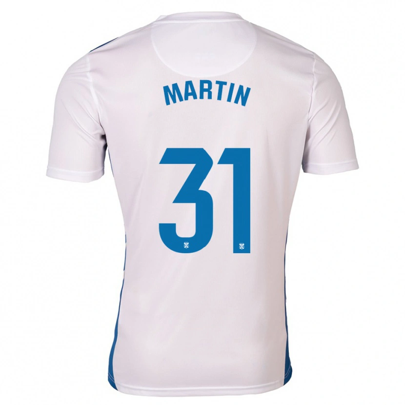 Danxen Damen Guille Martin #31 Weiß Blau Heimtrikot Trikot 2025/26 T-Shirt Schweiz