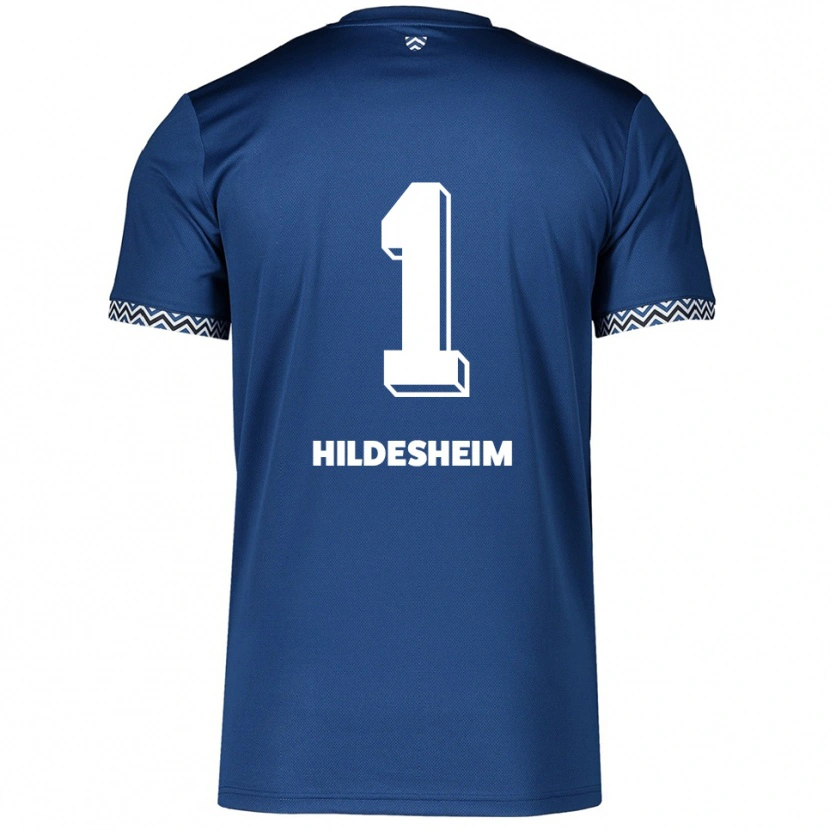 Danxen Damen Philip Hildesheim #1 Marineblau Weiß Heimtrikot Trikot 2025/26 T-Shirt Schweiz