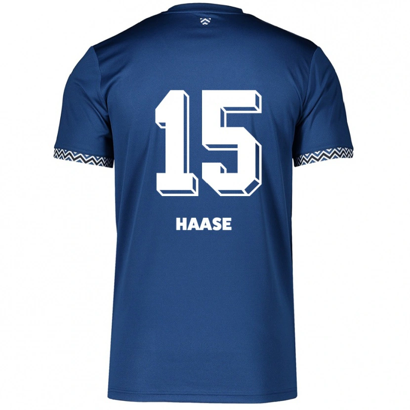 Danxen Damen Leo Haase #15 Marineblau Weiß Heimtrikot Trikot 2025/26 T-Shirt Schweiz