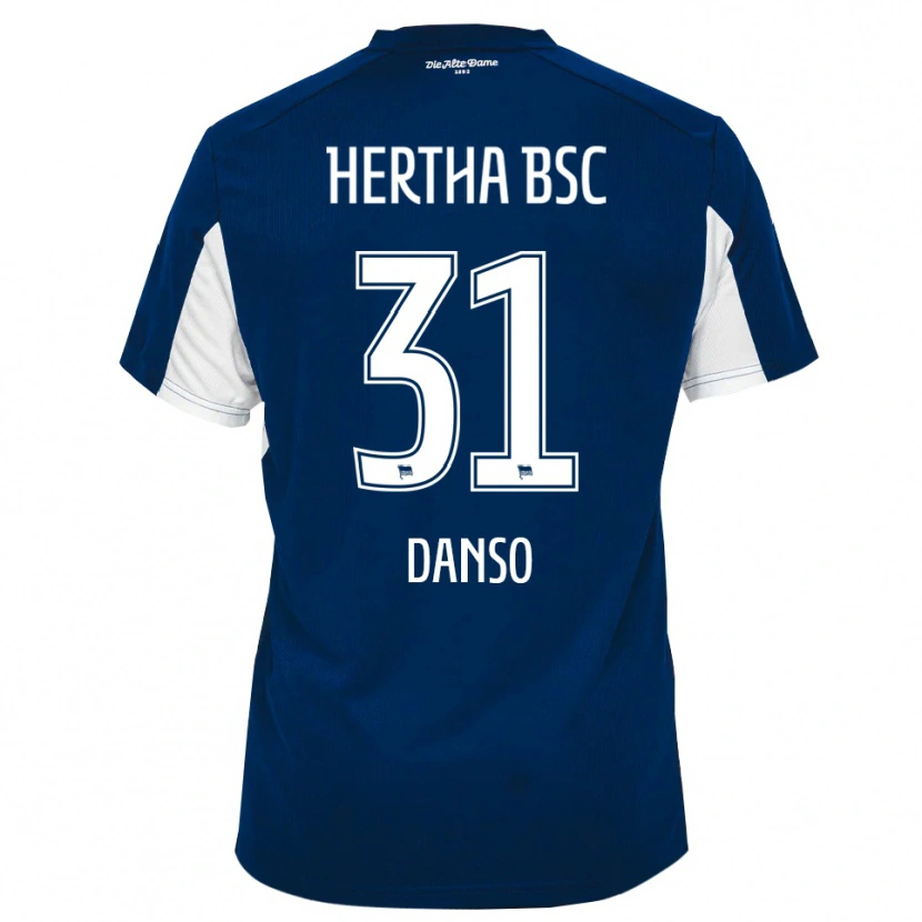 Danxen Damen Serwaah-Bonsu Danso #31 Weiß Blau Heimtrikot Trikot 2025/26 T-Shirt Schweiz