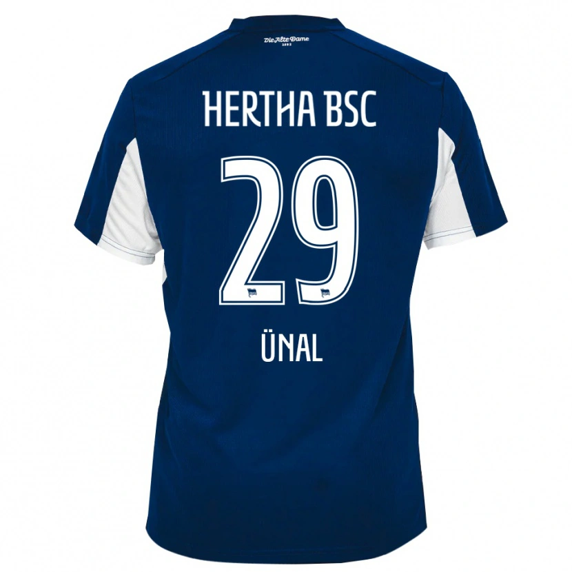 Danxen Damen Yunus Ünal #29 Weiß Blau Heimtrikot Trikot 2025/26 T-Shirt Schweiz