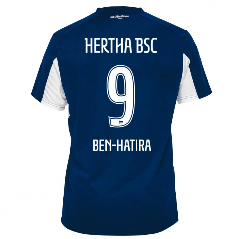 Danxen Damen Aslam Ben-Hatira #9 Weiß Blau Heimtrikot Trikot 2025/26 T-Shirt Schweiz