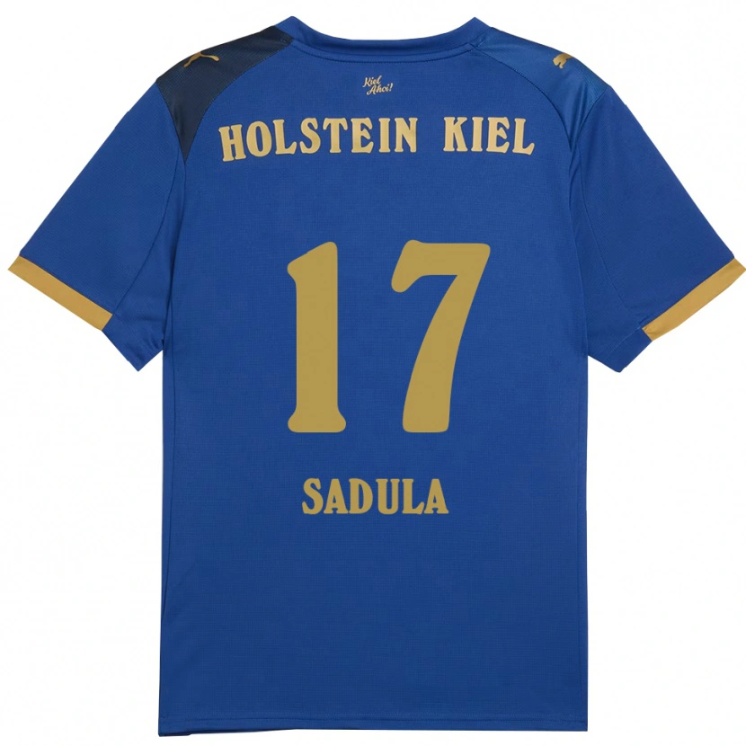 Danxen Damen Orhun Sadula #17 Blau Gold Heimtrikot Trikot 2025/26 T-Shirt Schweiz