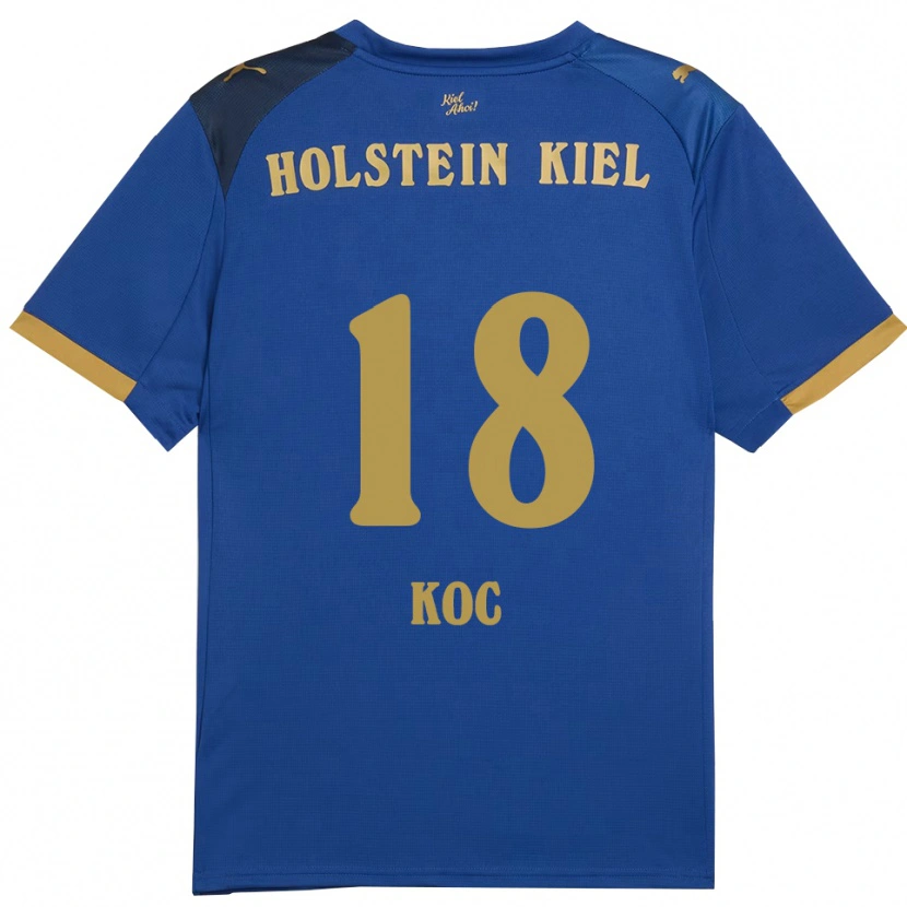 Danxen Damen Cengizhan Koc #18 Blau Gold Heimtrikot Trikot 2025/26 T-Shirt Schweiz