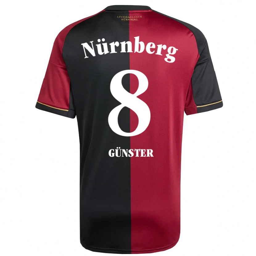 Danxen Damen Meret Günster #8 Burgunder Schwarz Heimtrikot Trikot 2025/26 T-Shirt Schweiz