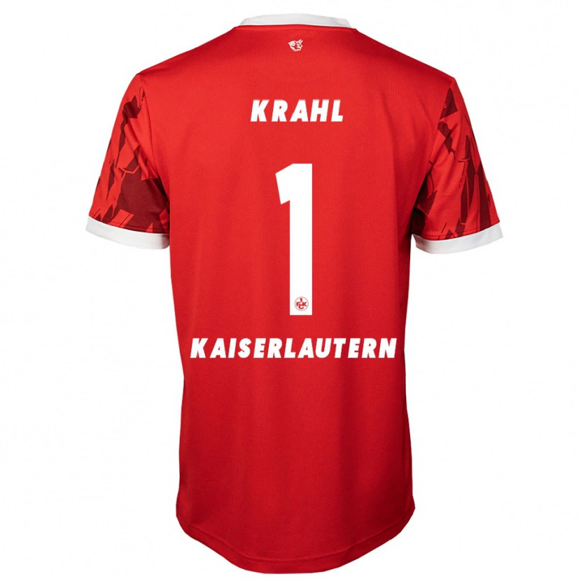 Danxen Damen Julian Krahl #1 Rot Weiß Heimtrikot Trikot 2025/26 T-Shirt Schweiz
