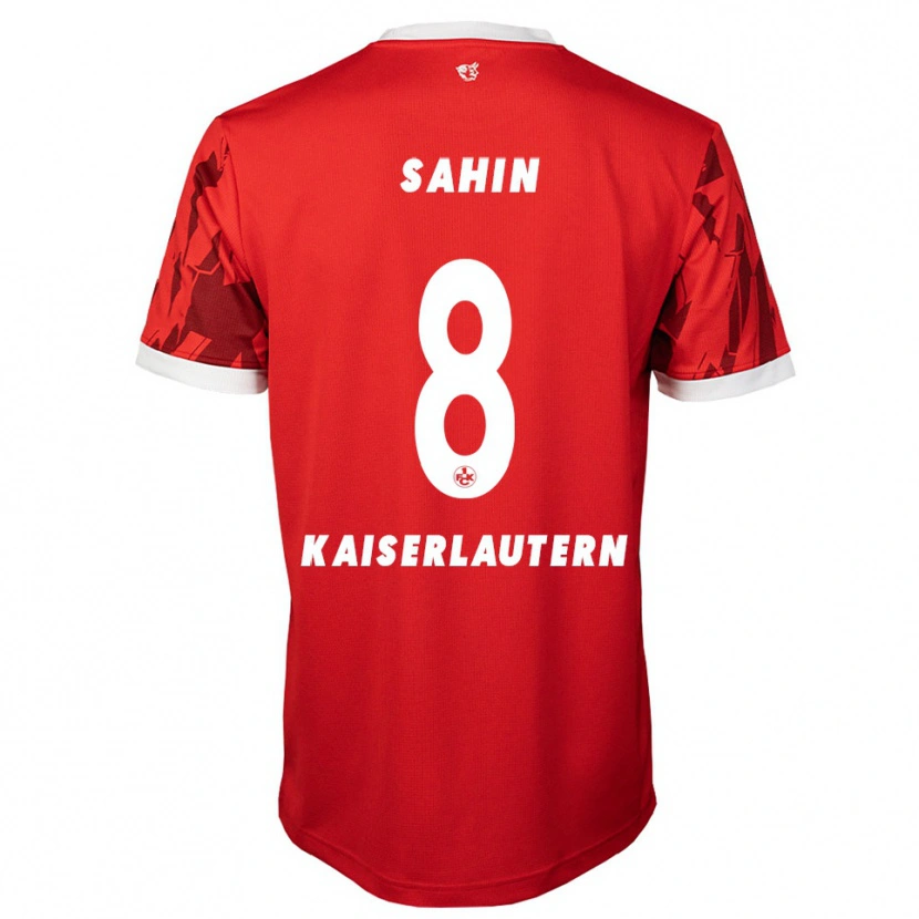 Danxen Damen Semih Sahin #8 Rot Weiß Heimtrikot Trikot 2025/26 T-Shirt Schweiz